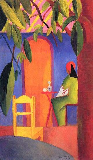 August Macke Turkisches Cafe (II) oil painting picture